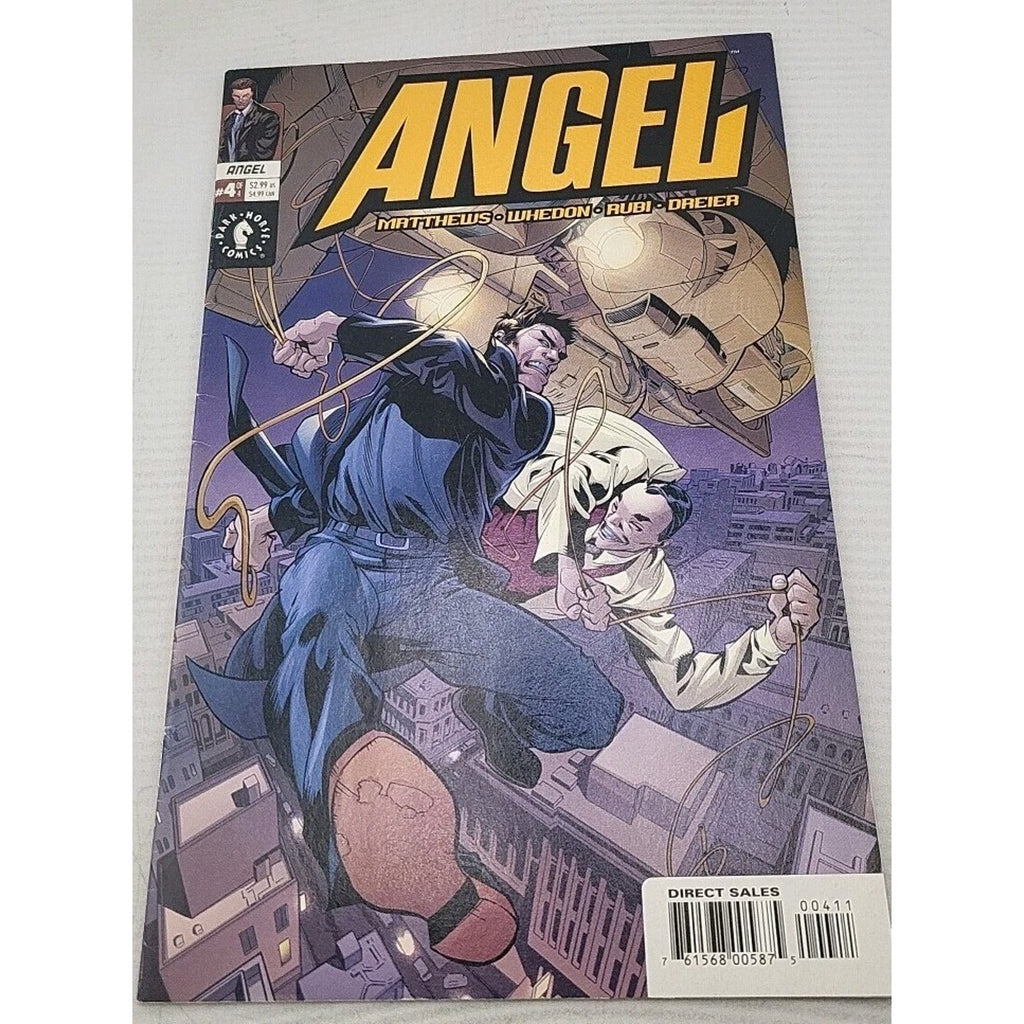 Angel (2001) #4 4 Mel Rubi Cover Buffy the Vampire Slayer Spin-Off
