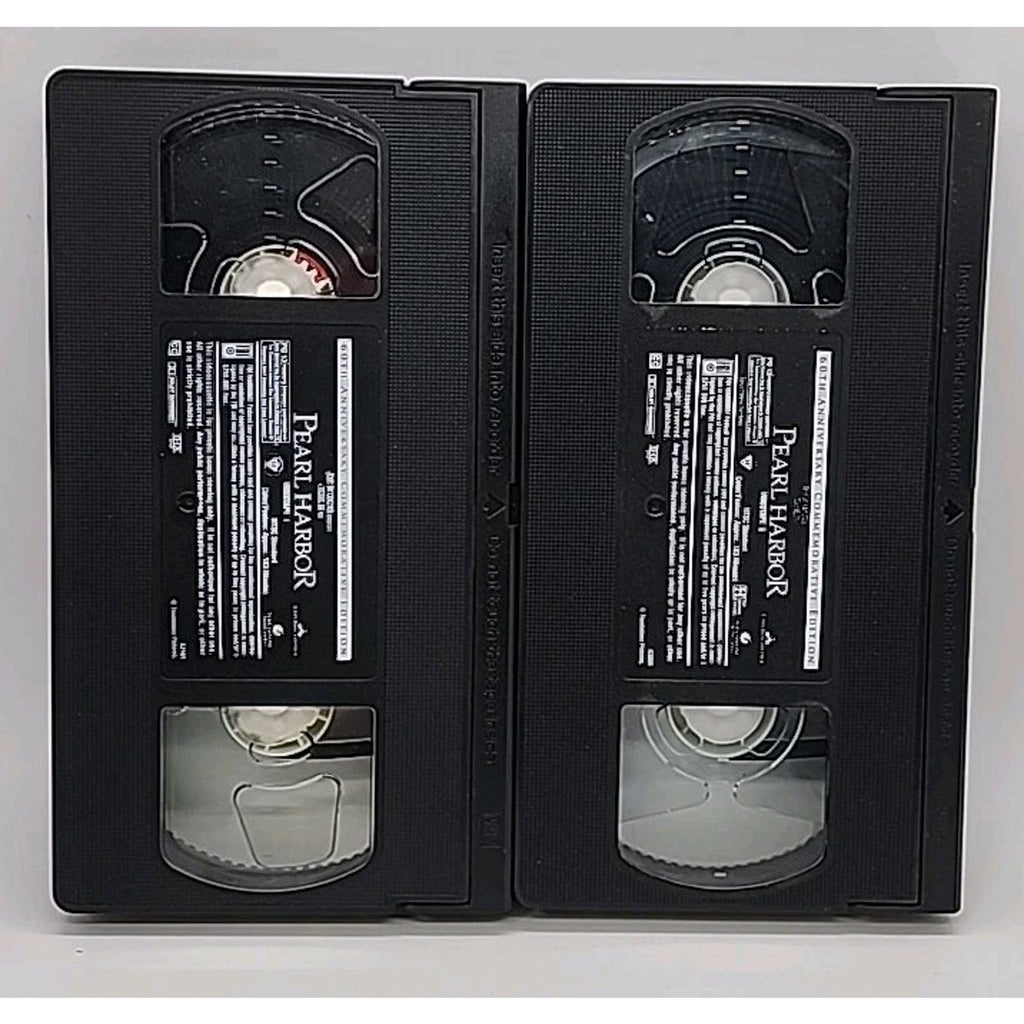 Pearl Harbor (VHS, 2001, 2-Tape Set, Pan Scan 60th Anniversary Commemorative)