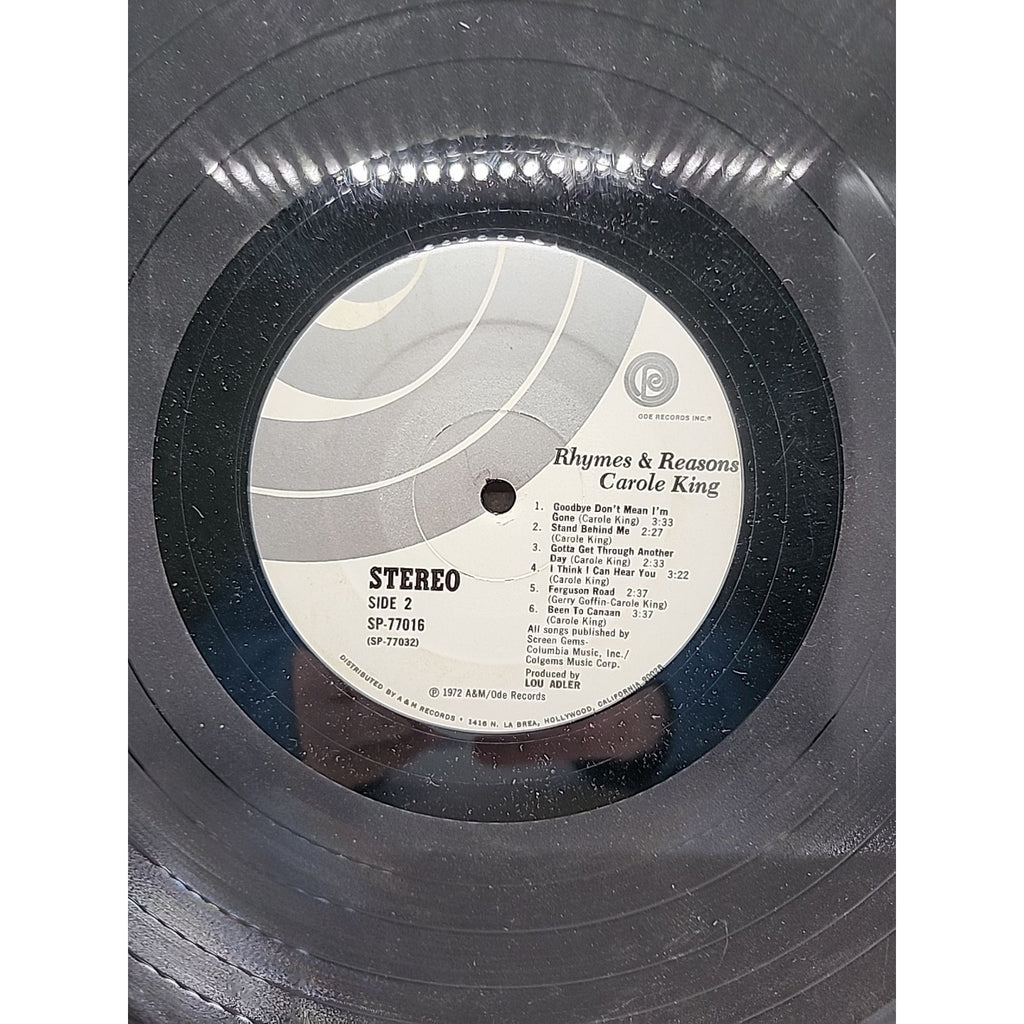Carole King - Rhymes And Reasons (Record)