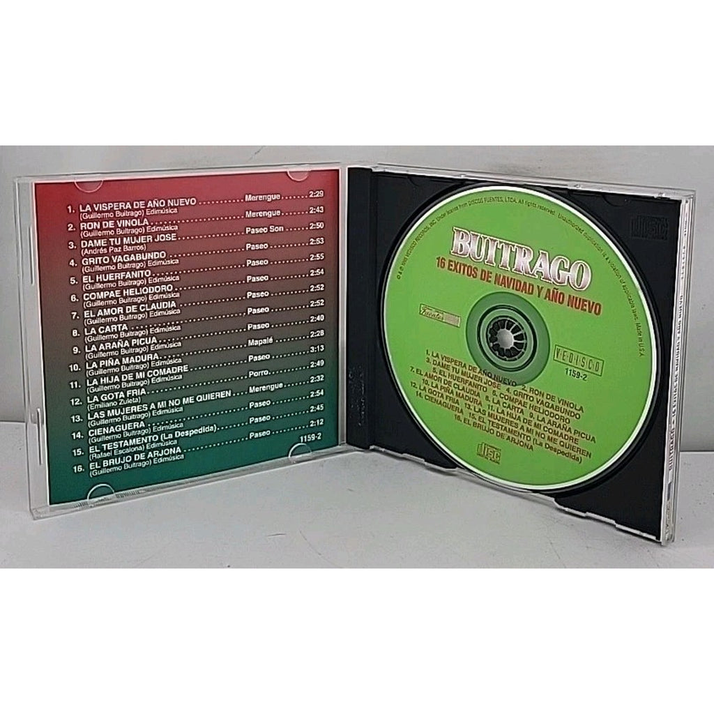 Buitrago 16 Éxitos De Navidad Y Año Nuevo CD