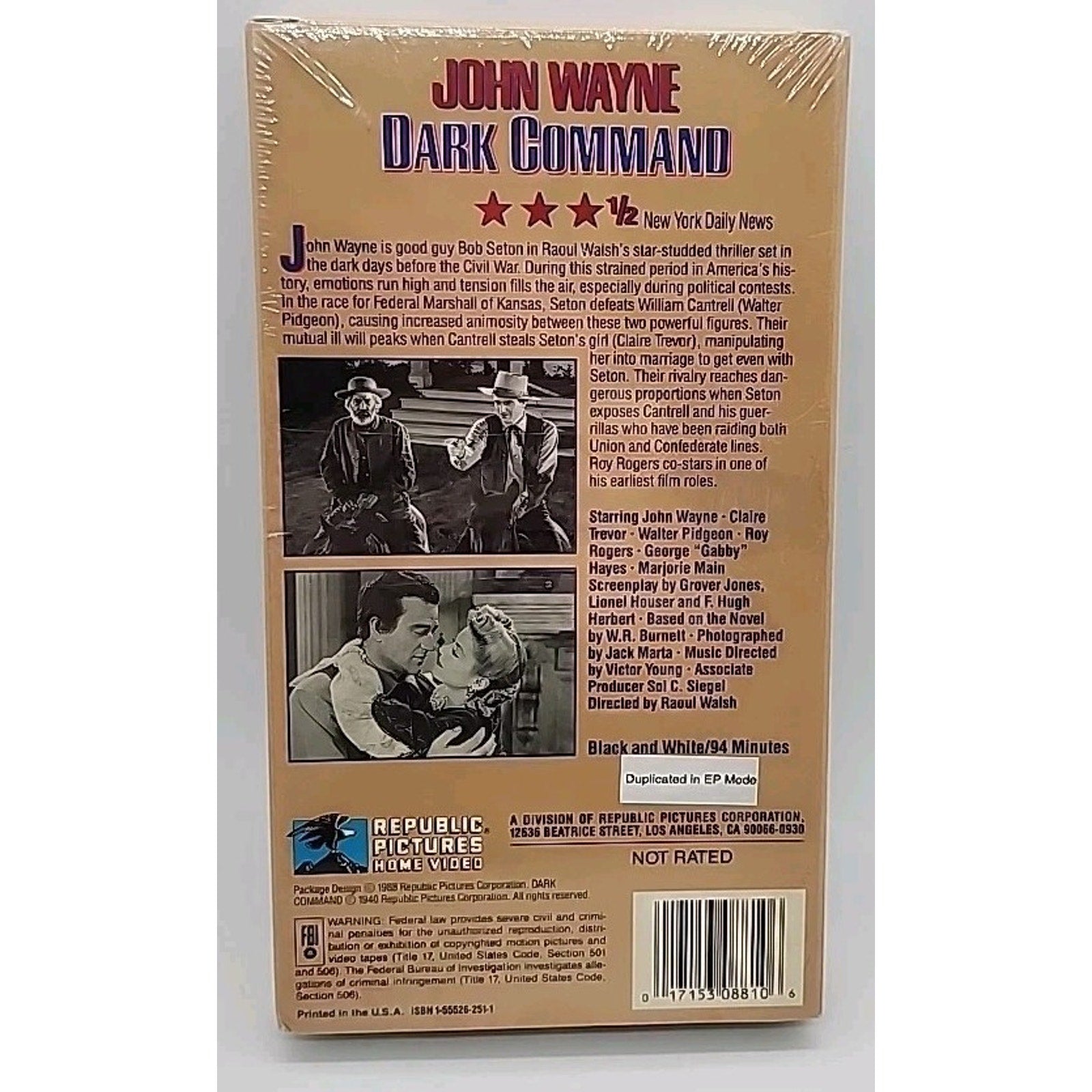 Dark Command (VHS, 1940)