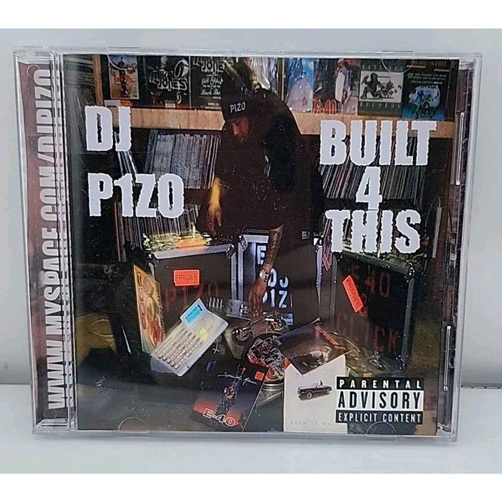 DJ P1zo Built 4 This (CD)