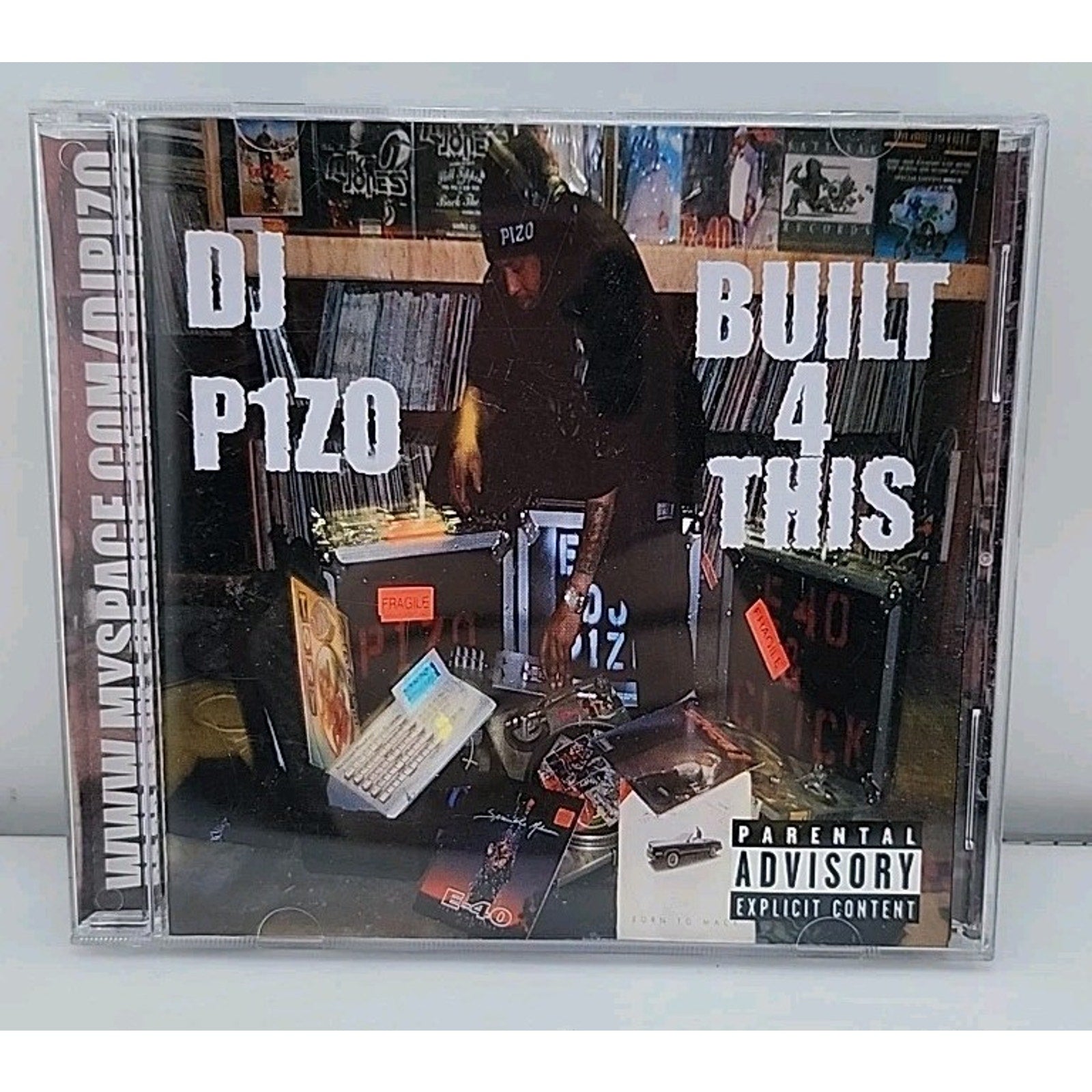 DJ P1zo Built 4 This (CD)