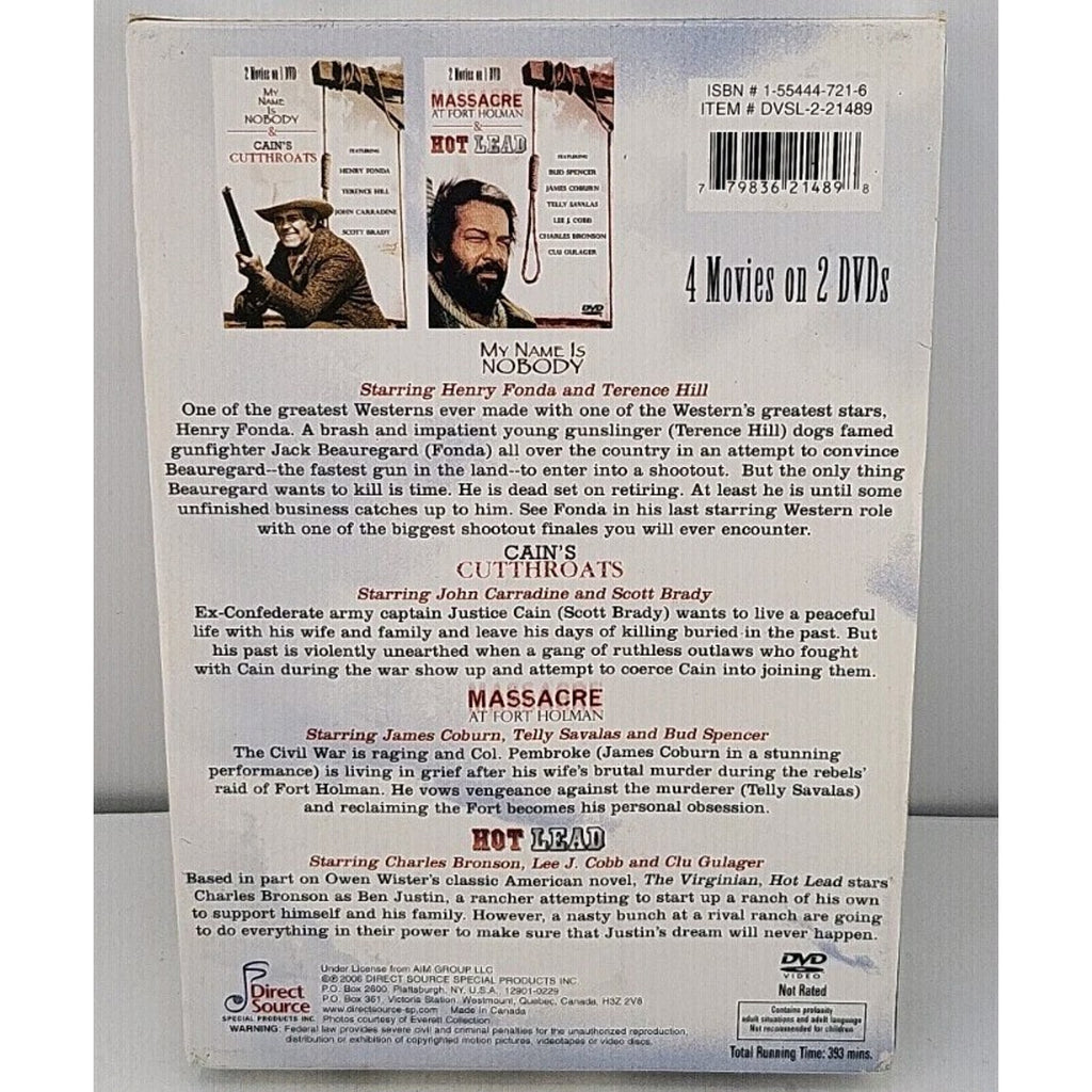Western Justice (4 Movies on 2 Dvd's)