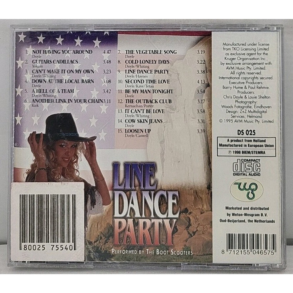 Line Dance Party Performed By The Boot Scooters CD