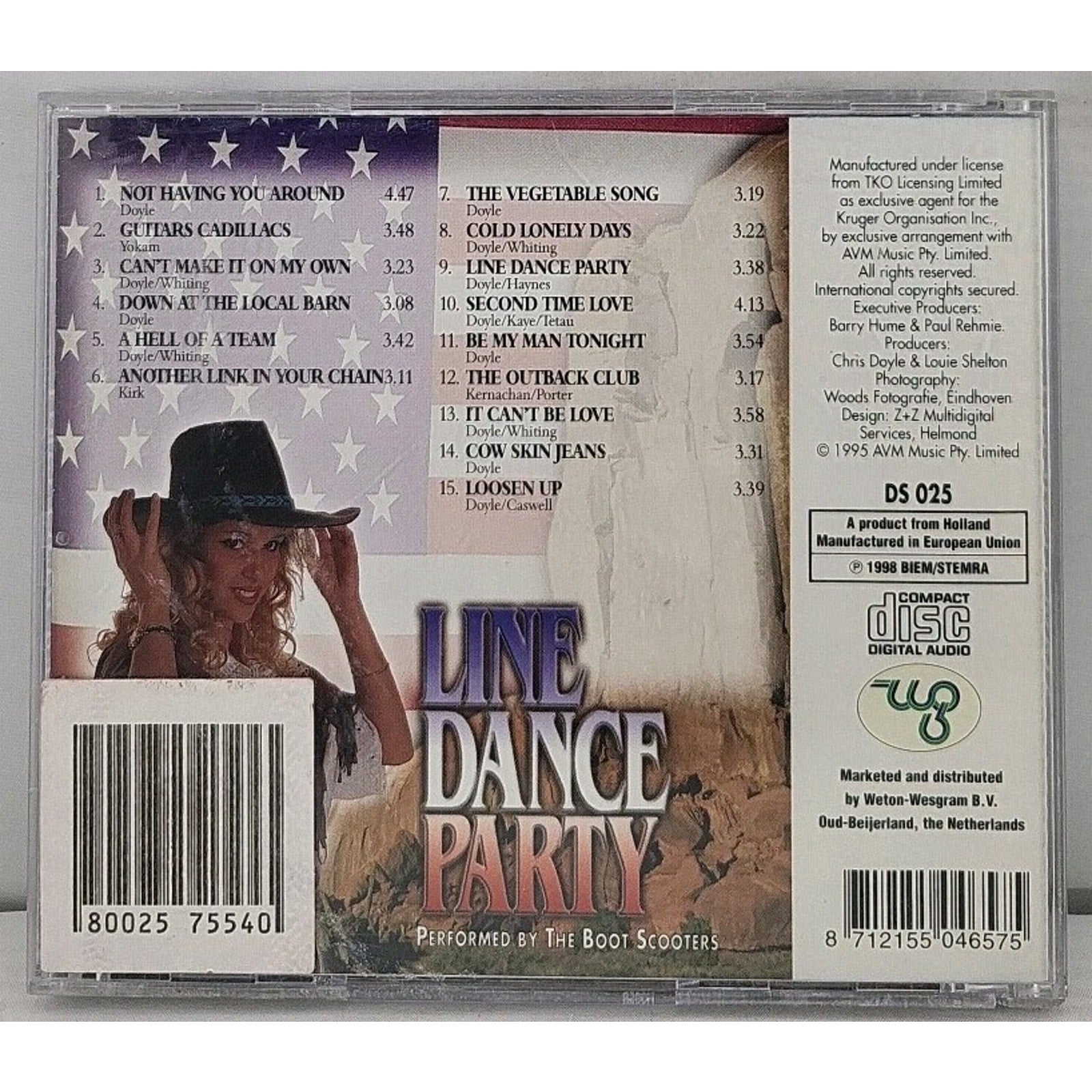 Line Dance Party Performed By The Boot Scooters CD