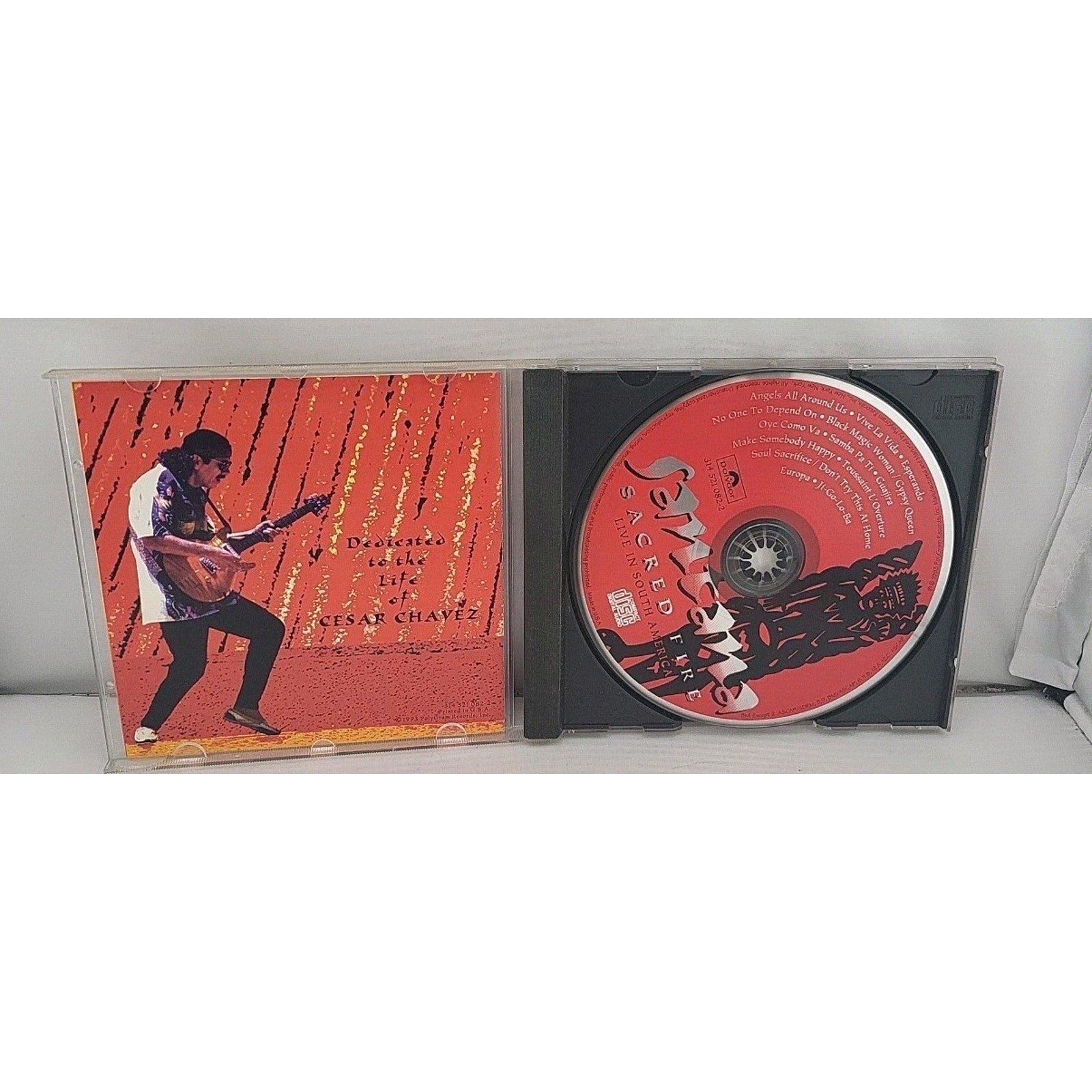 Sacred Fire by Santana (CD, 1993)