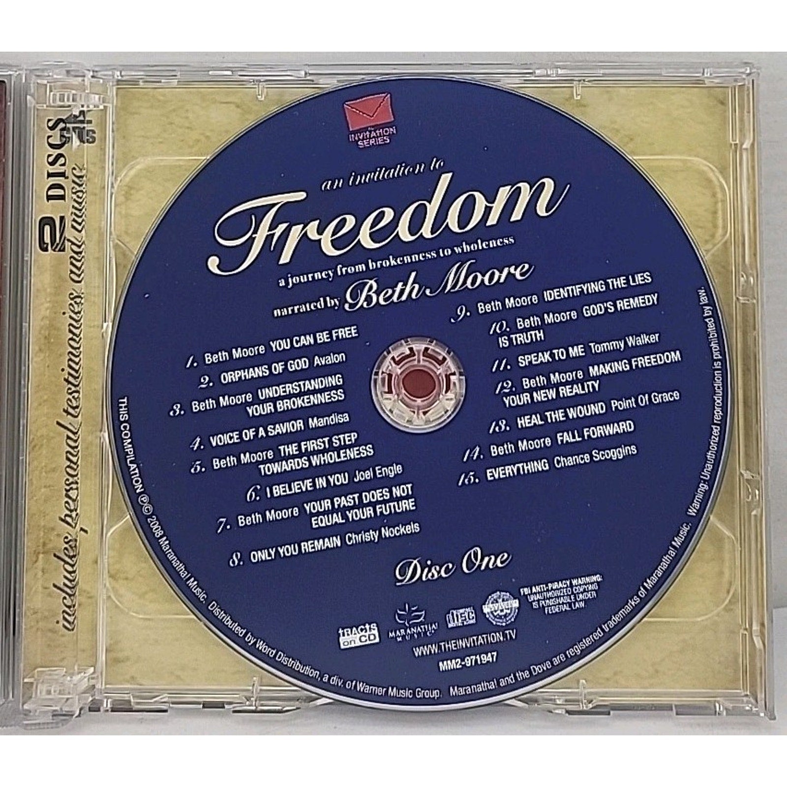 An Invitation to Freedom - CD - Audio CD By Beth Moore