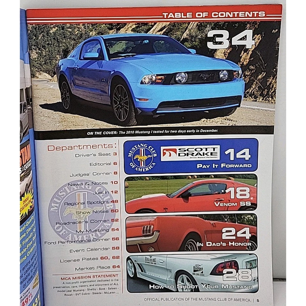 Mustang Times Magazine January 2009 Vol. 33 No. 1
