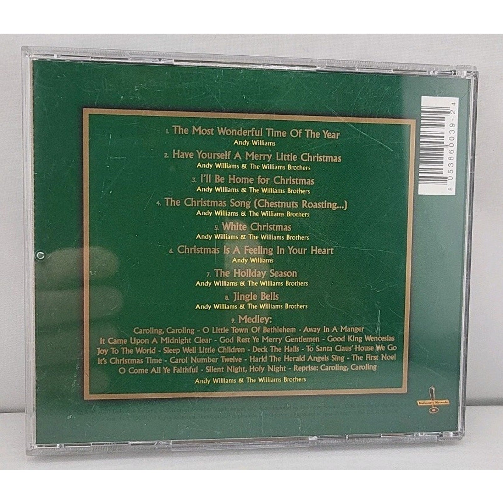 Holiday Magic with Andy Williams by Williams, Andy (CD, 2001)