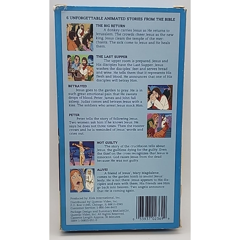 Great Bible Adventures - Here Comes Jesus (VHS, 2000)