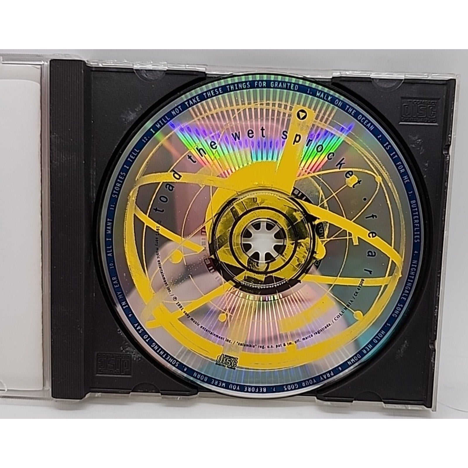 Fear by Toad the Wet Sprocket (CD, 1991)