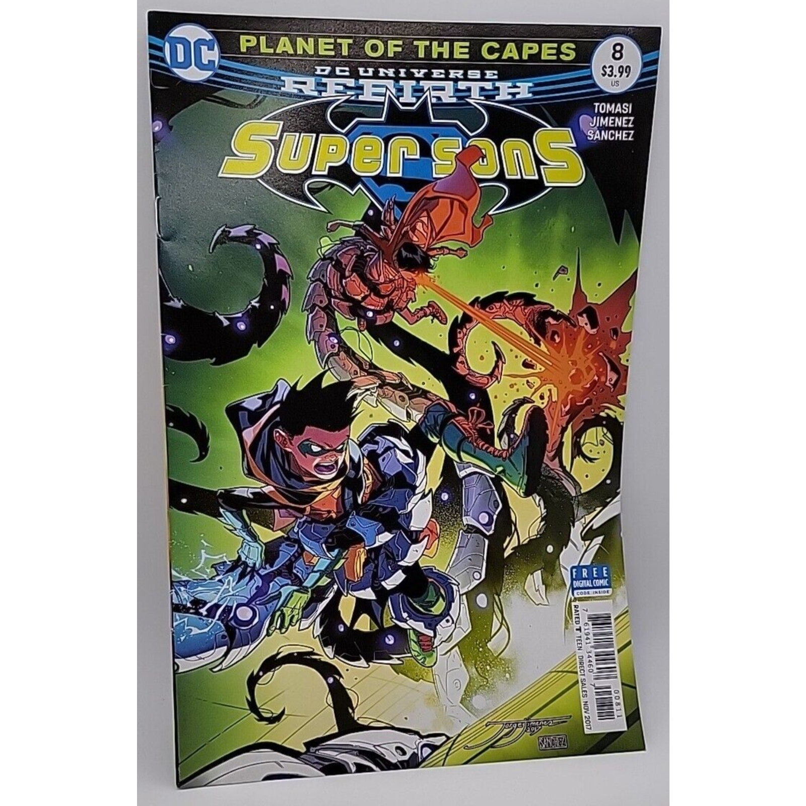 2017 Super Sons #8 DC Comic