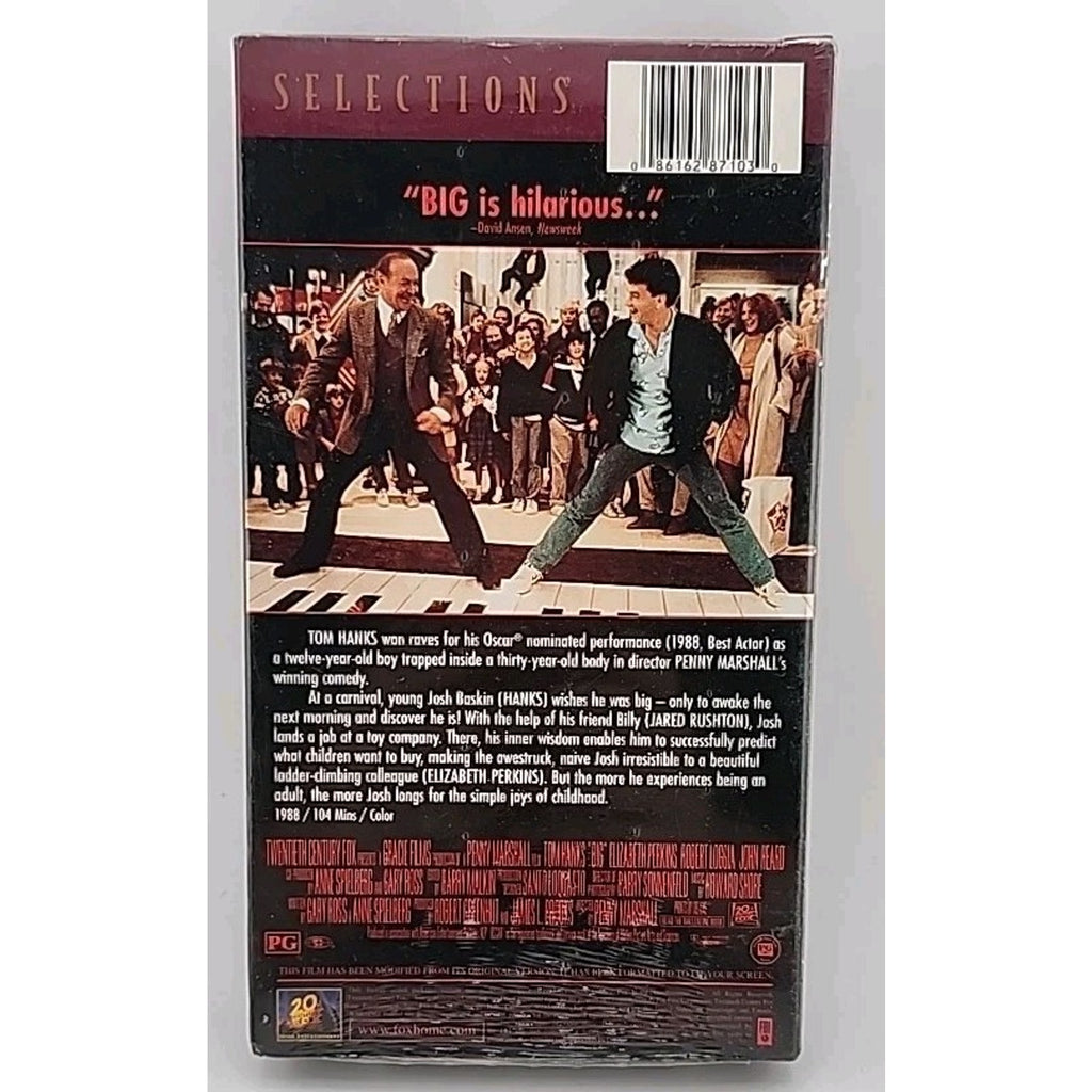 Big (VHS, 2001) *Brand New*