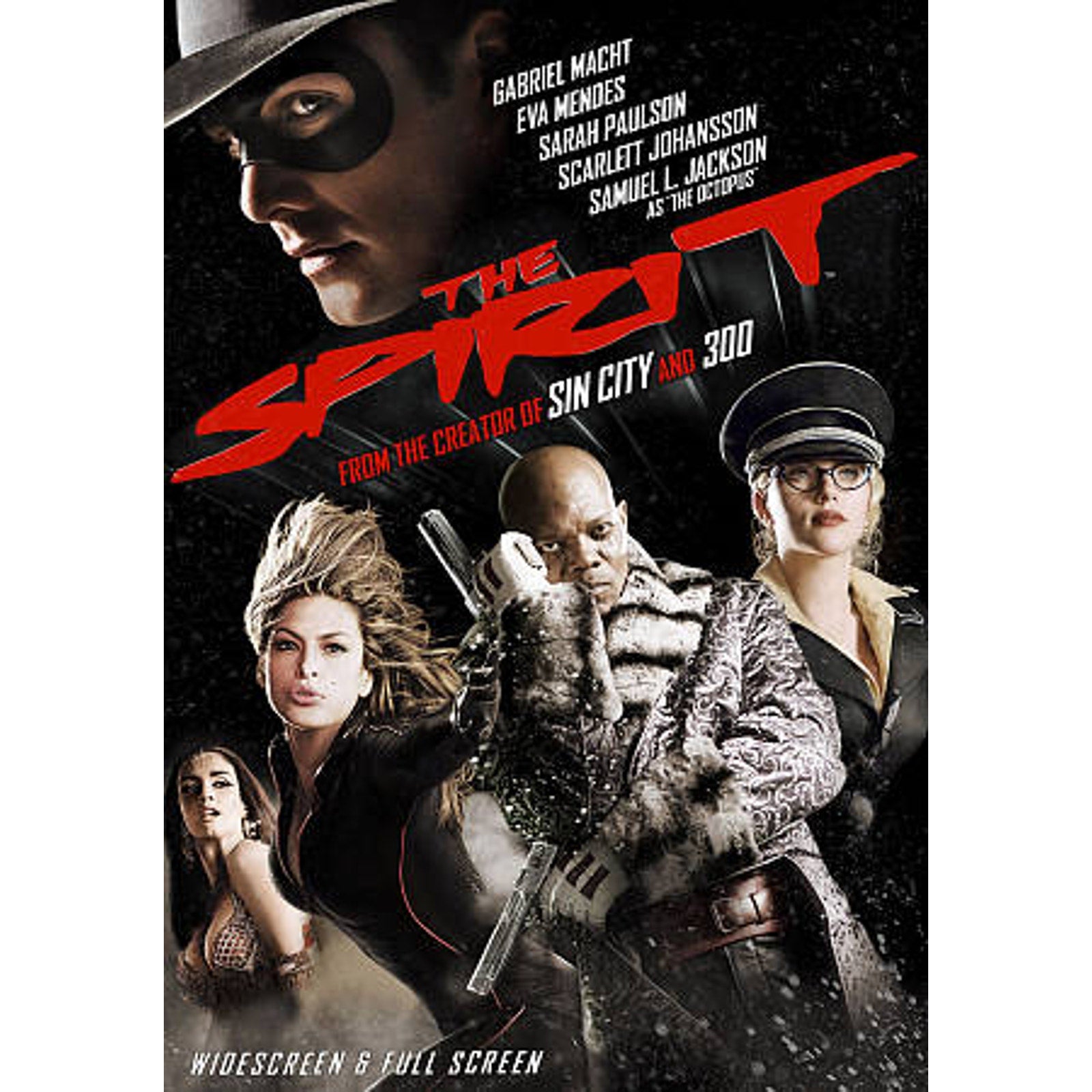 The Spirit (DVD, 2009, Widescreen and Full Screen Formats)
