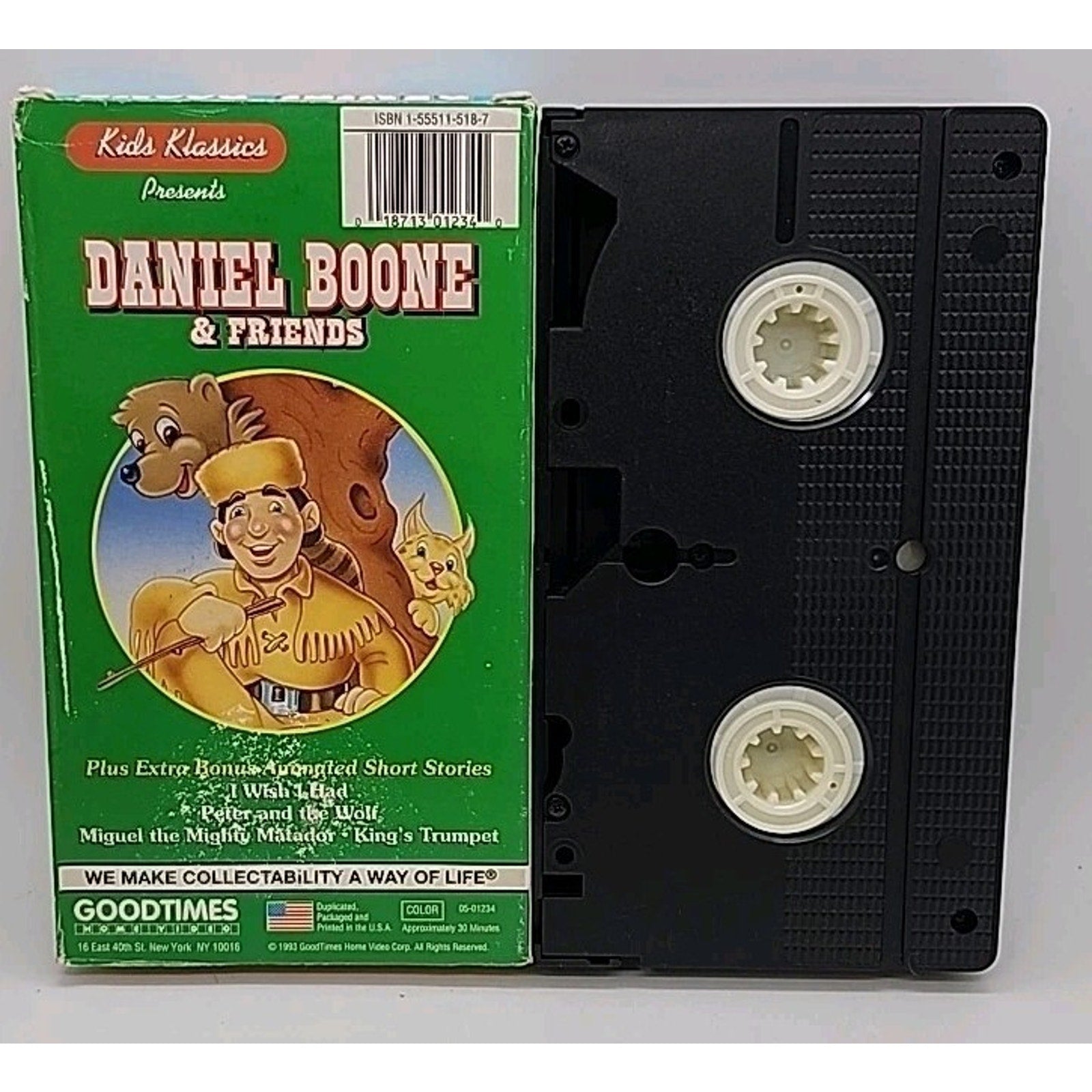 Daniel Boone & Friends VHS (1993)