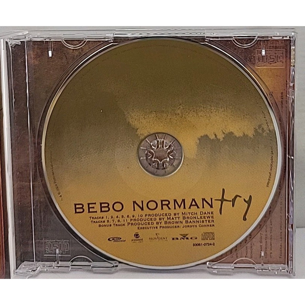 Try by Bebo Norman (CD, 2004)