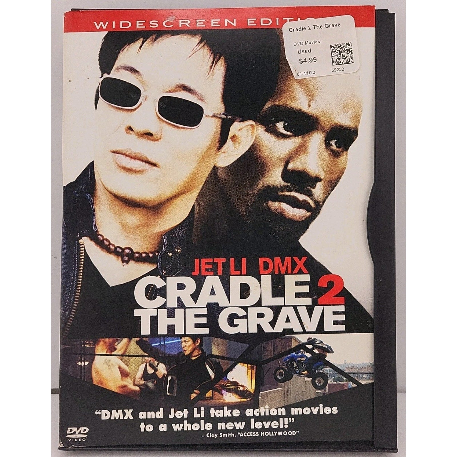Cradle 2 the Grave (DVD, 2003, Widescreen)