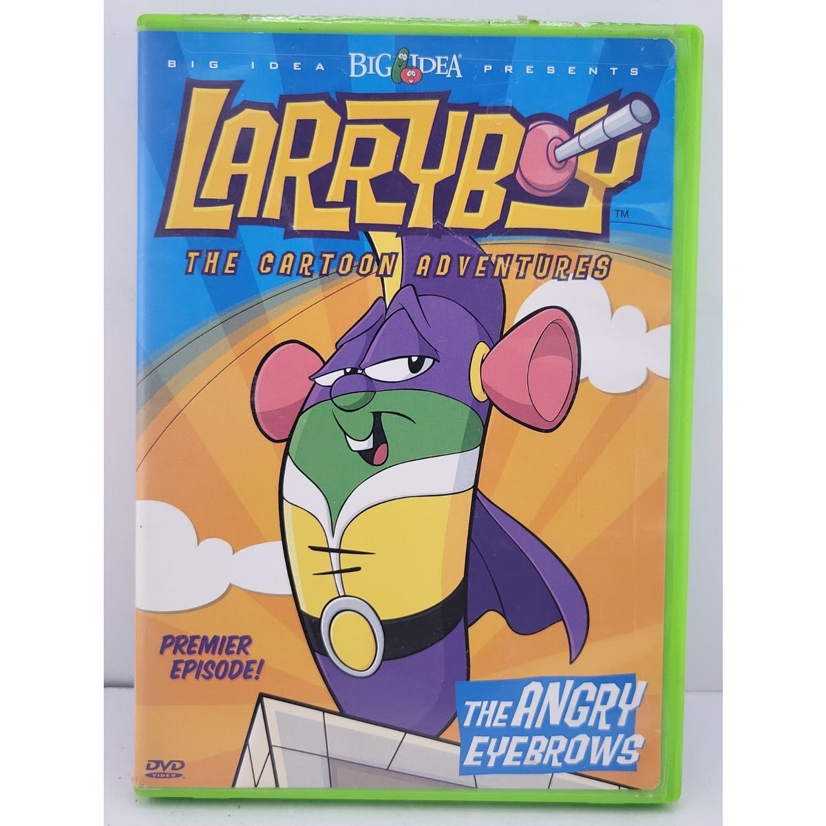 LarryBoy The Cartoon Adventures: The Angry Eyebrows - DVD