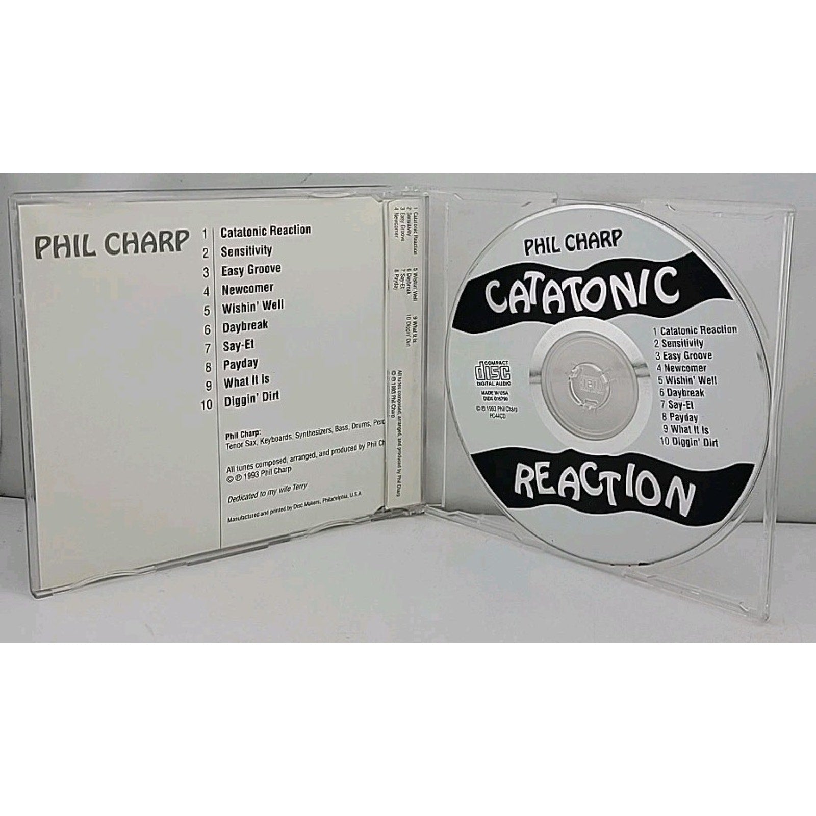 Phil Charp - Catatonic Reaction CD