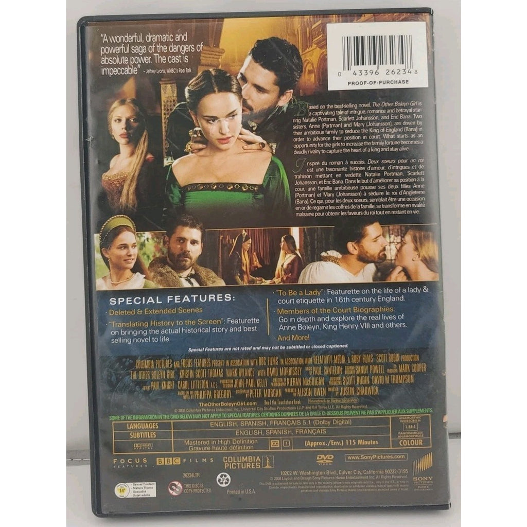 The Other Boleyn Girl (Deux Soeurs Pour Un Roi) (DVD, 2008)