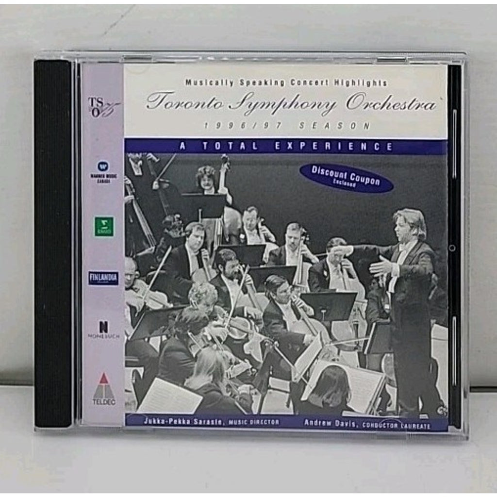 Toronto Symphony Orchestra 1997 1998 CD