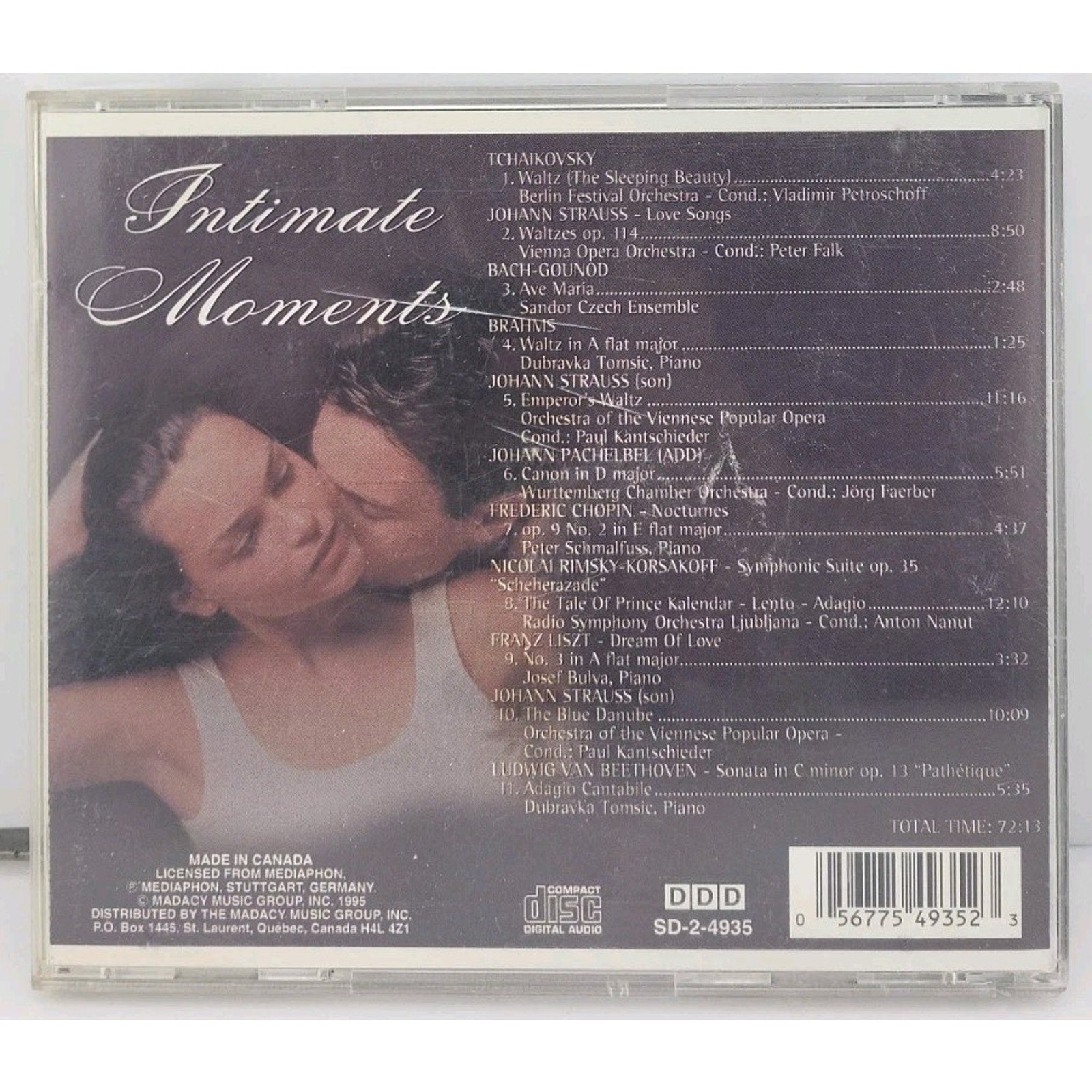Intimate Moments by Various (CD, 1995)