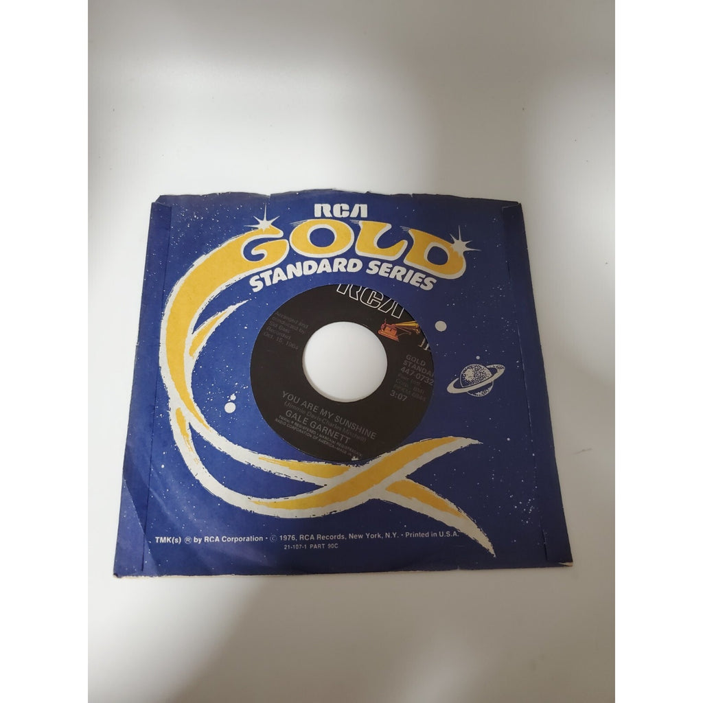 Gale Garnett - You Are My Sunshine - 45RPM Record - Singles