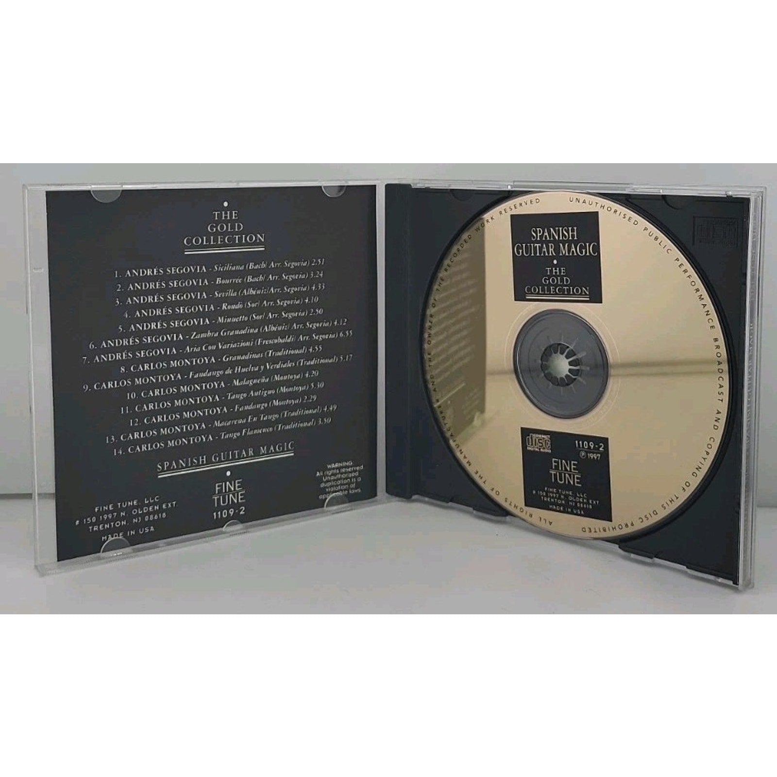 Spanish Guitar Magic: Gold Collection by Montoya, Carlos / Segovia, Andres (CD)