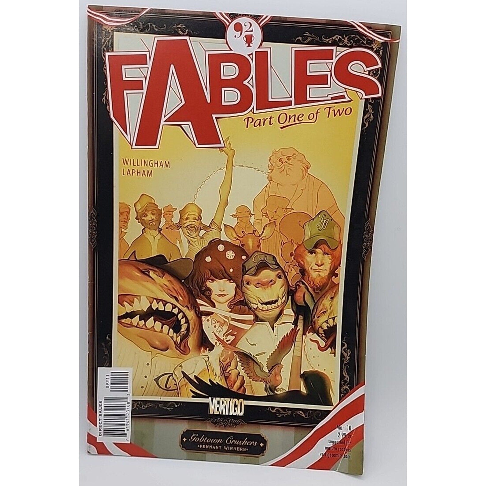 DC Vertigo Comics: Fables #92 March 2010 Bill Willingham, Mark Buckingham