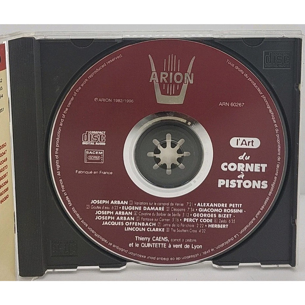 I'art Du Cornet à Pistons CD Thierry Caens