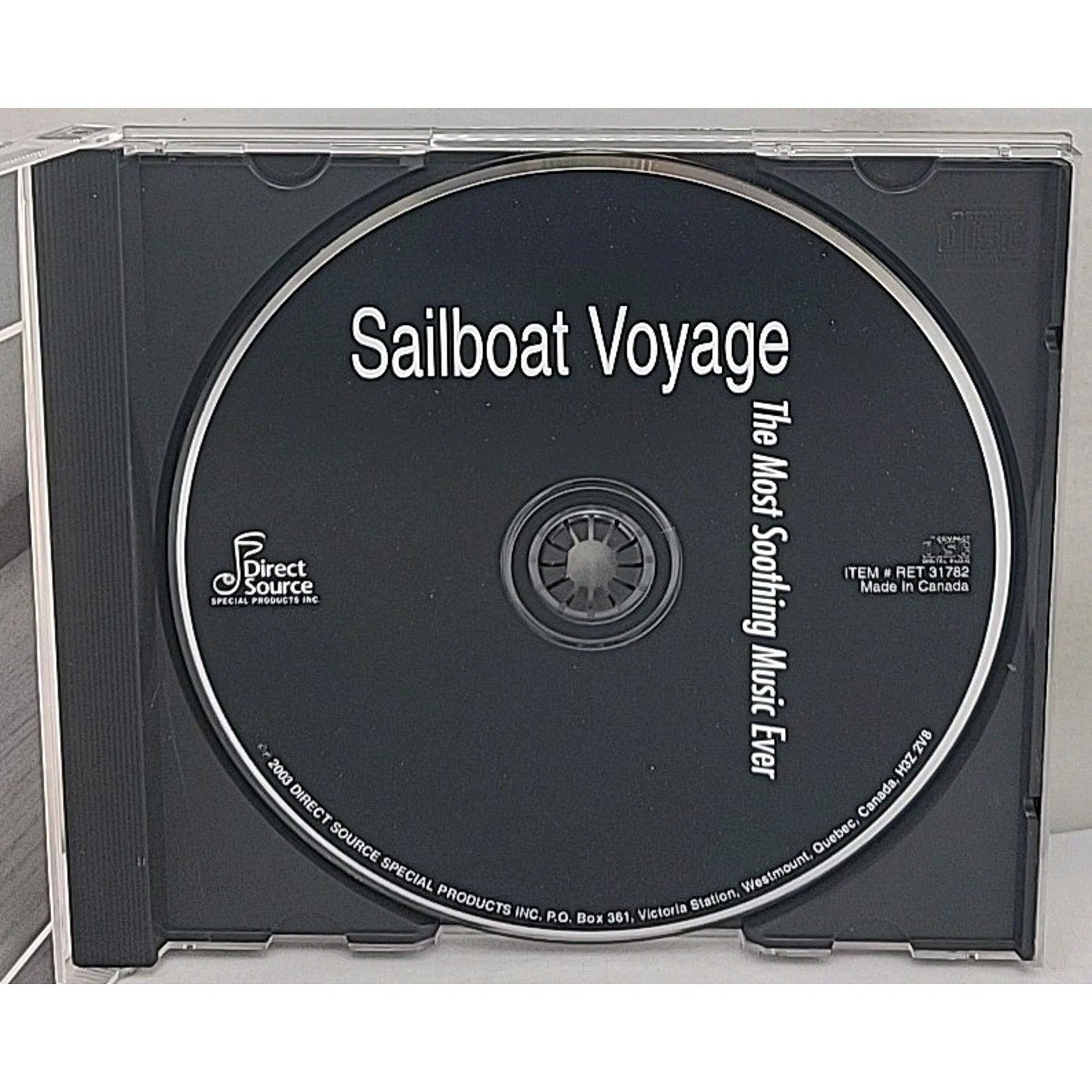 Sailboat Voyage - The Most Soothing Music Ever - CD
