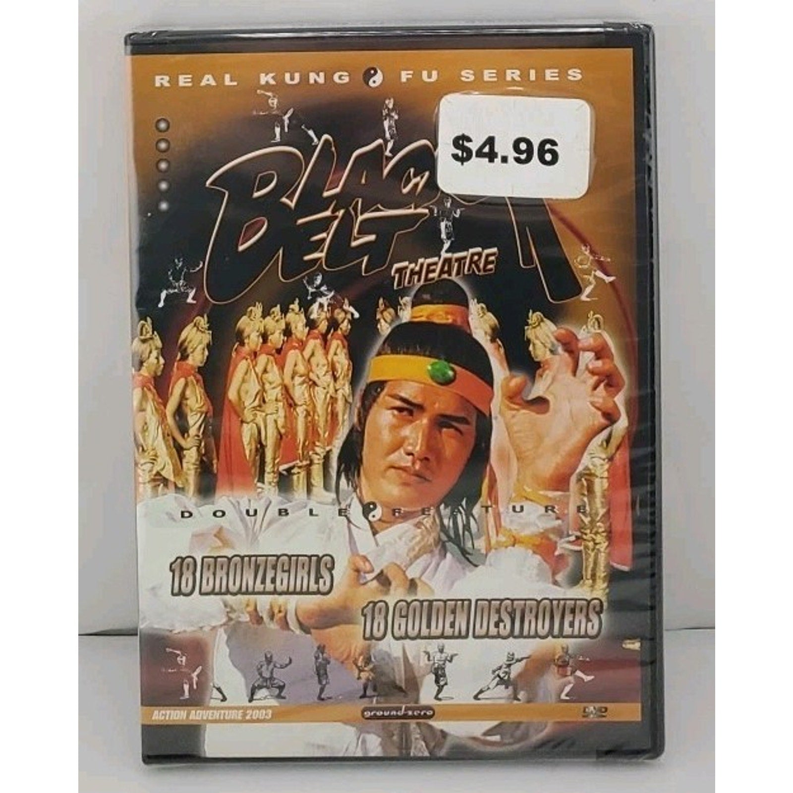 18 Bronzegirls / 18 Golden Destroyers DVD Black Belt Theatre Double *Brand New*