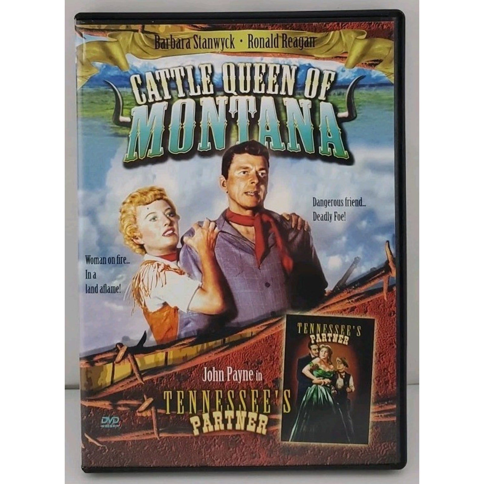 Cattle Queen of Montana / Tennessees Partner (DVD, 1955)