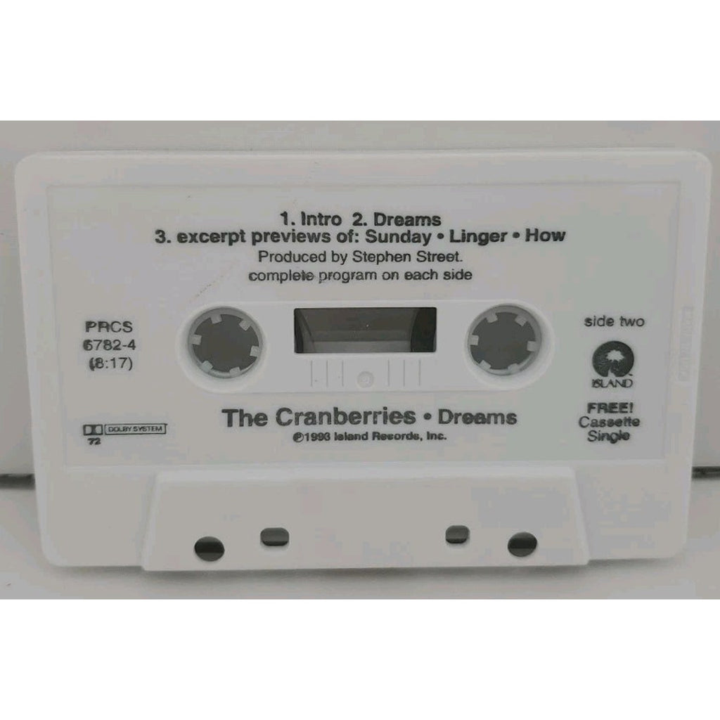 The Cranberries Dreams Single (Cassette)