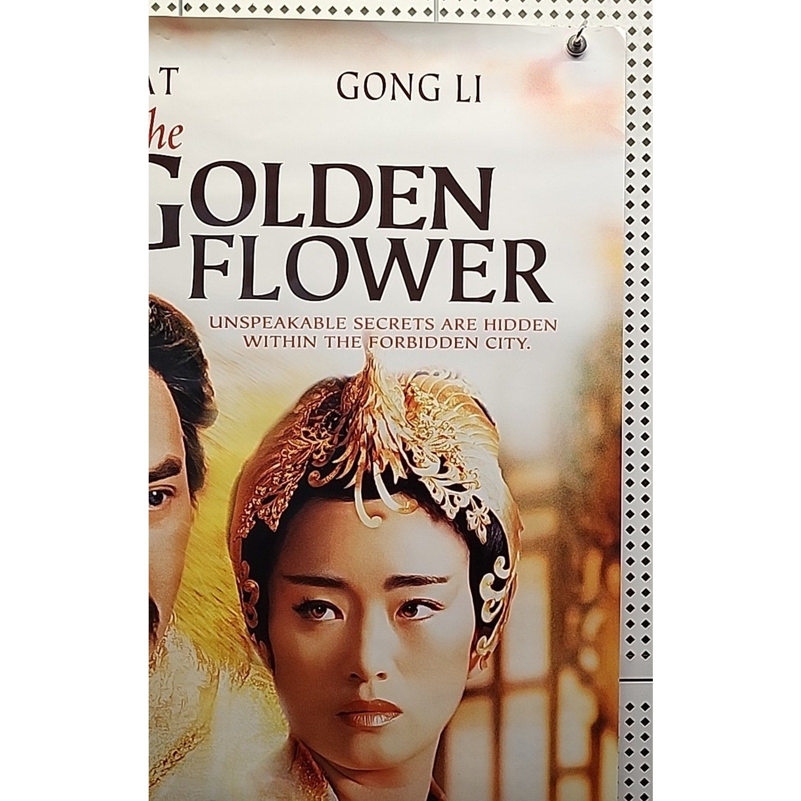 Curse Of The Golden Flower DVD MOVIE Poster 1 Sided Original 27x40 Chow Yun Fat
