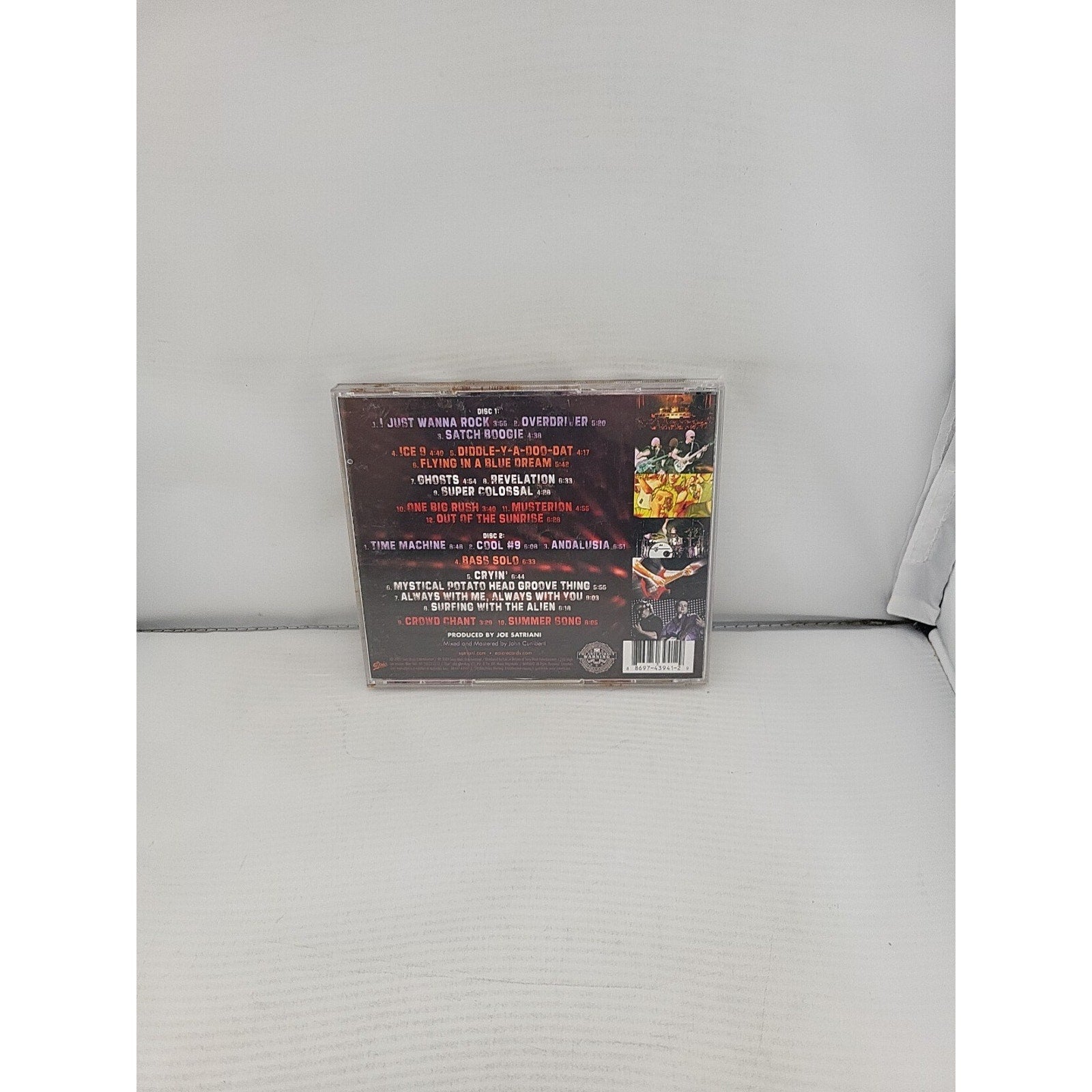 Live in Paris: I Just Wanna Rock by Satriani, Joe (CD, 2010)