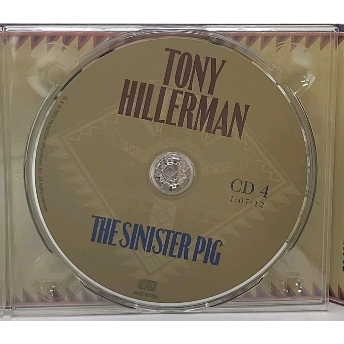 Sinister Pig by Tony Hillerman (2003, Audio, Other)