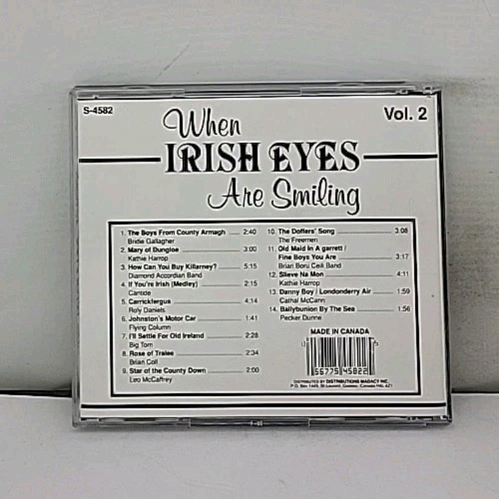 When Irish Eyes Are Smiling Vol 2 (c. 1994) CD, Various Artists
