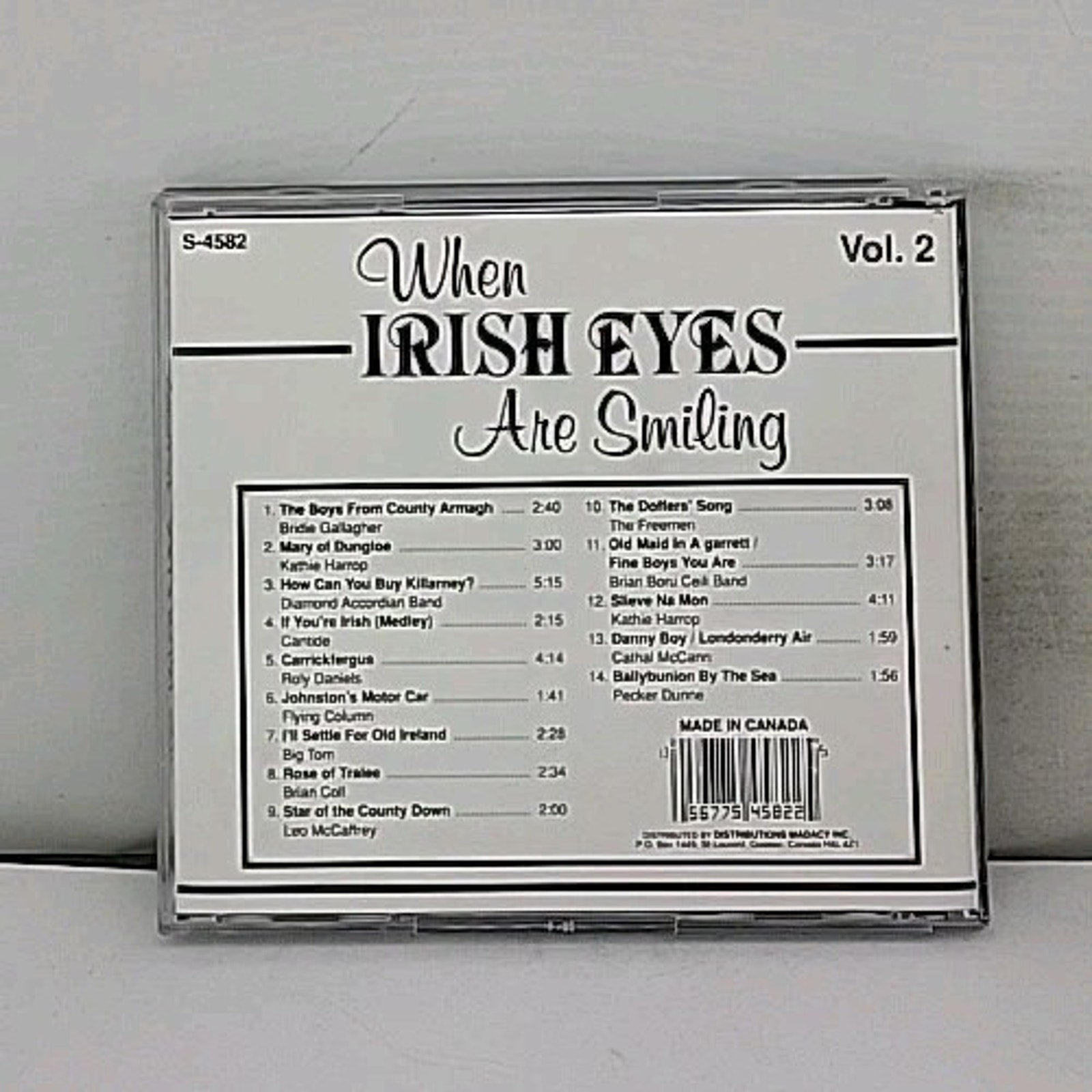 When Irish Eyes Are Smiling Vol 2 (c. 1994) CD, Various Artists