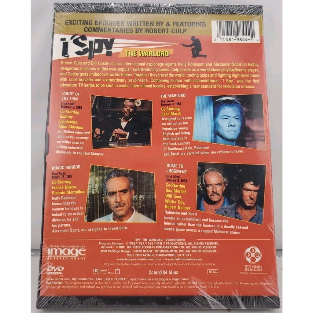 I Spy War Lord (DVD) *Brand New*