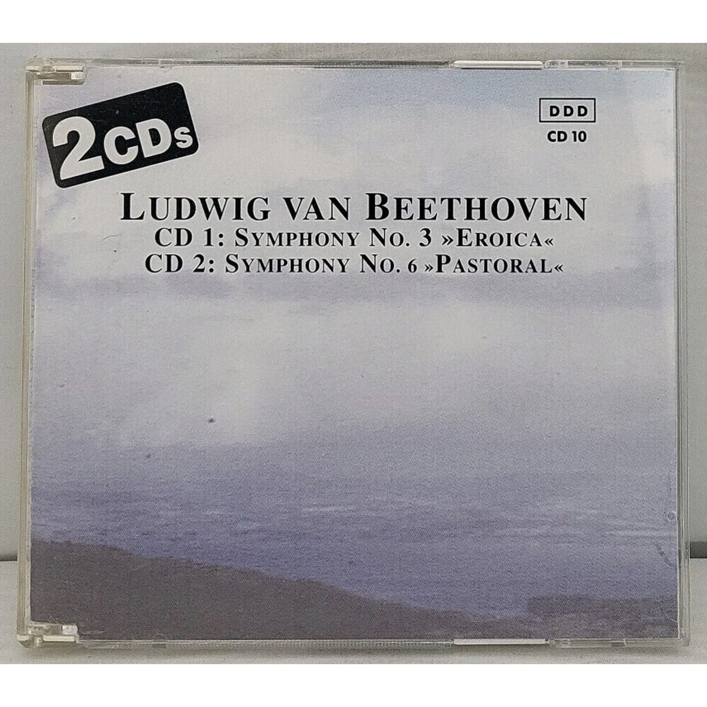 Ludwig Van Beethoven - Symphony No.3 Eroica & No.6 Pastoral (2 CD Set, 1990)