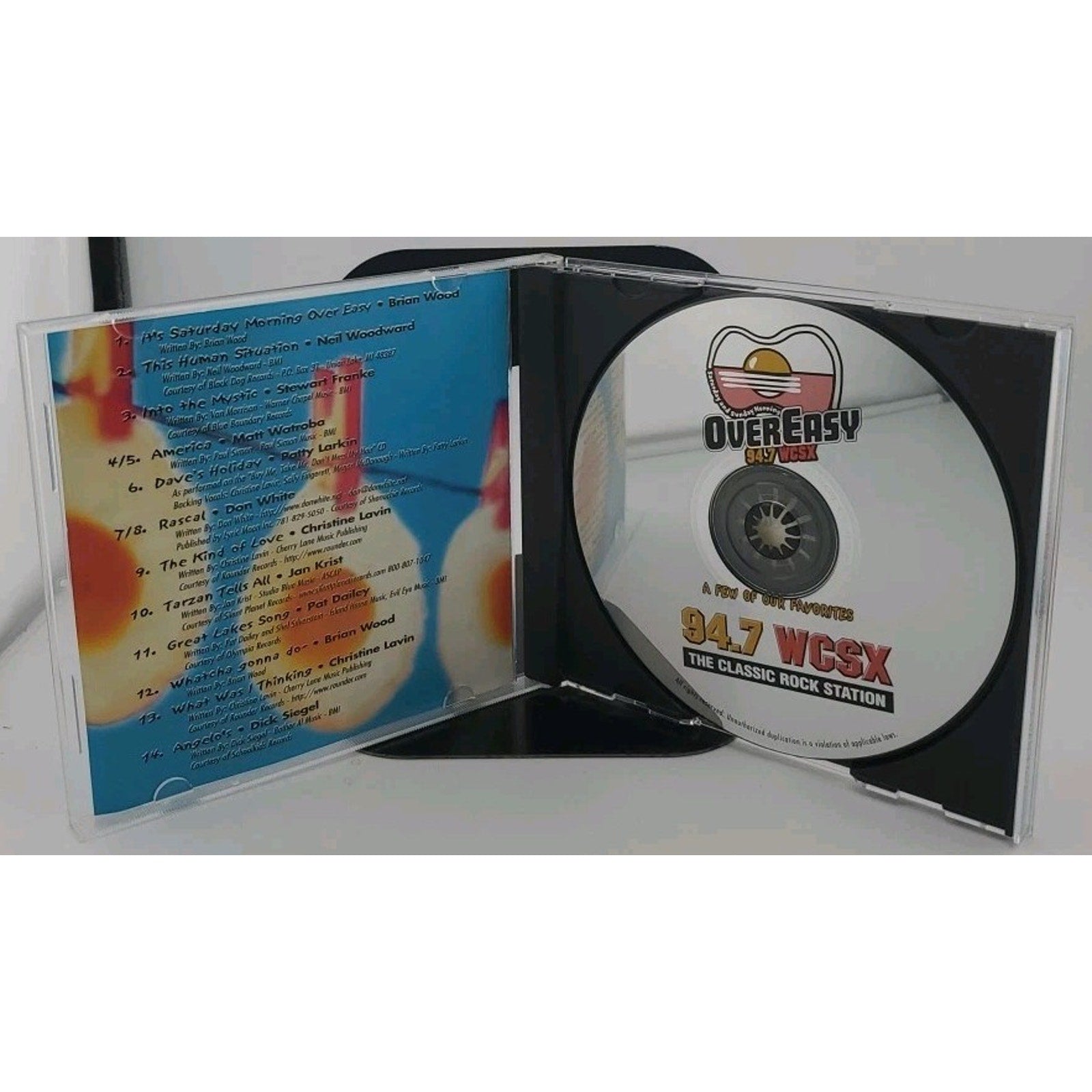 Saturday And Sunday Morning: Over Easy 94.7 WCSX Detroit Rock CD #0223CR