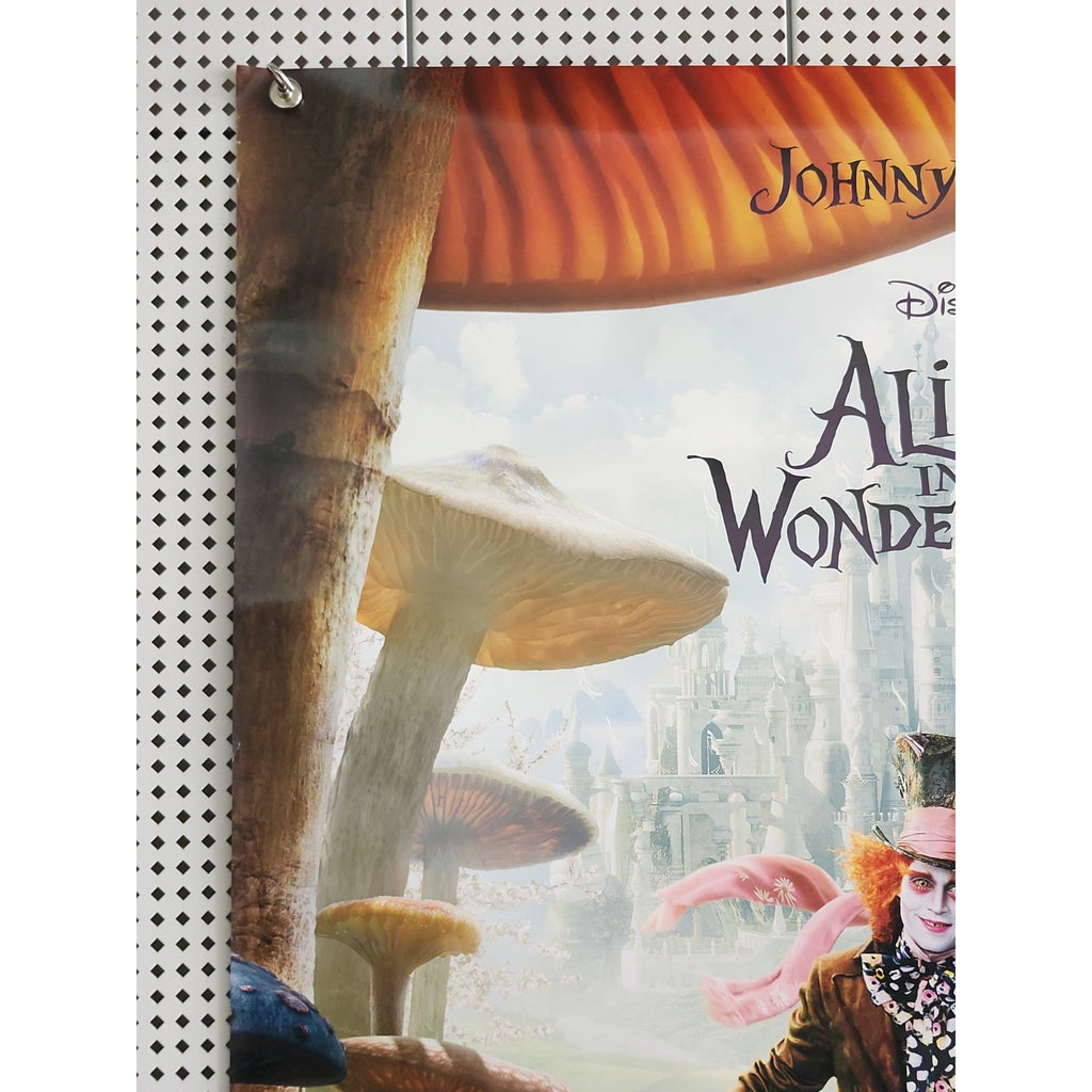 Alice In Wonderland -2010- Original 27x40 Movie Poster- Final Style-Johnny Depp