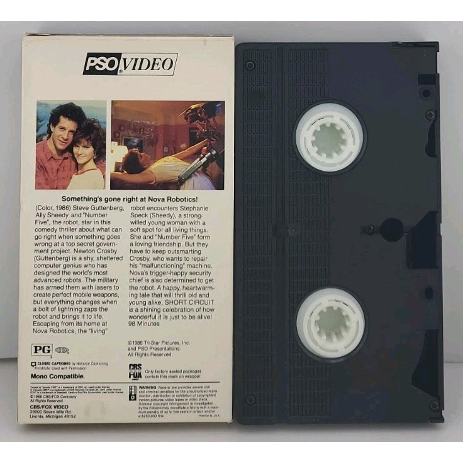 Short Circuit (VHS, 1996)
