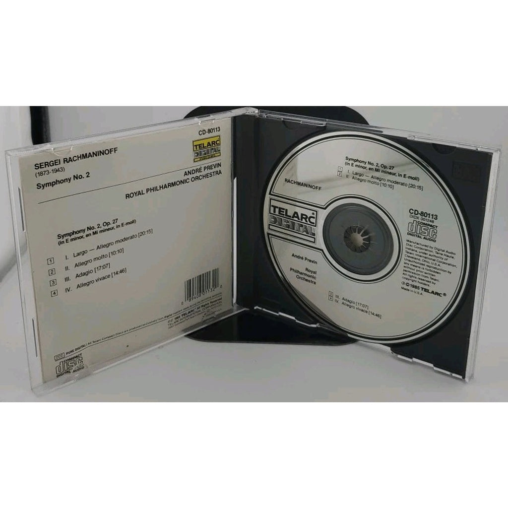Symphony 2 by André Previn (CD, 2002)
