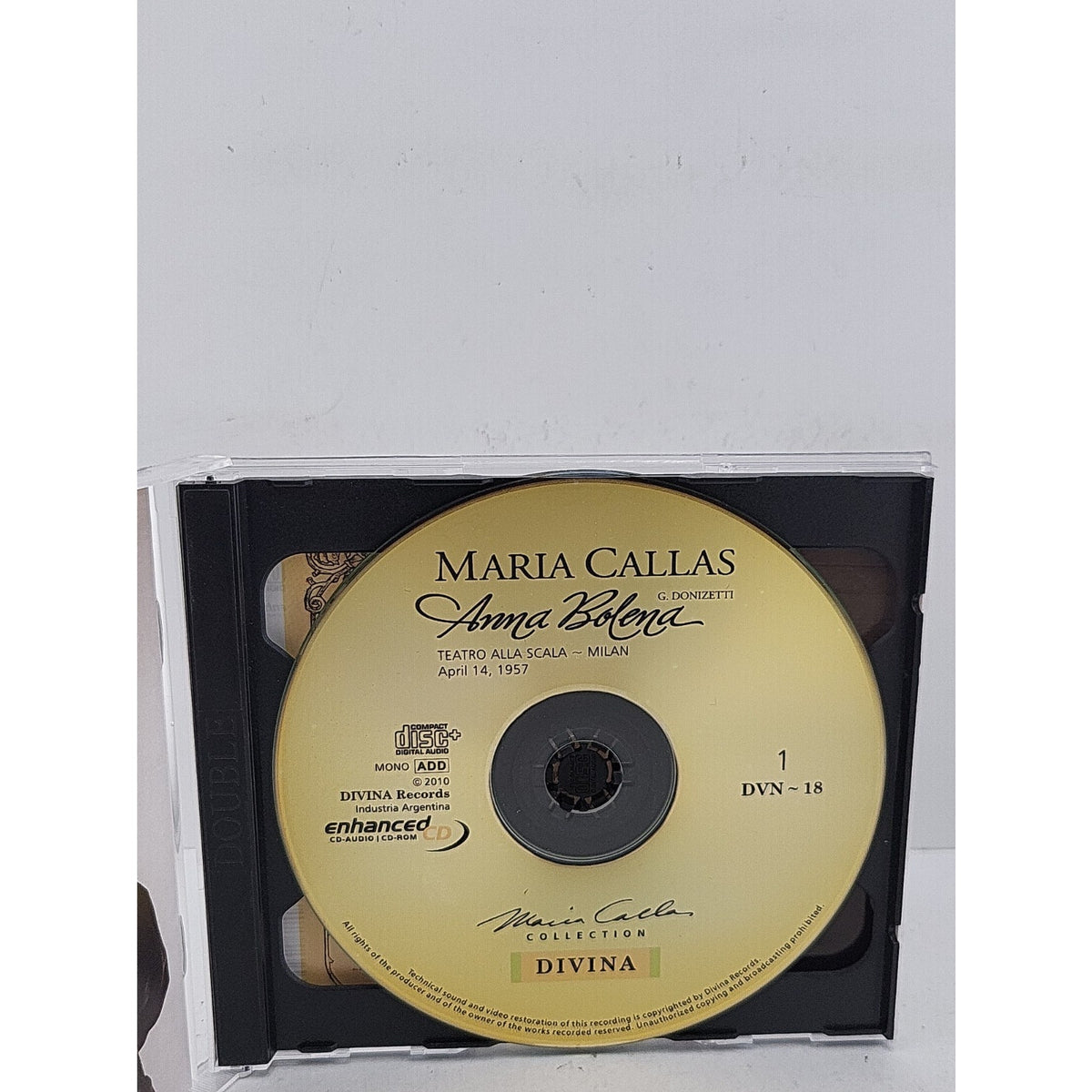 Maria Callas Anna Bolena (Live 1957 Recording) CD