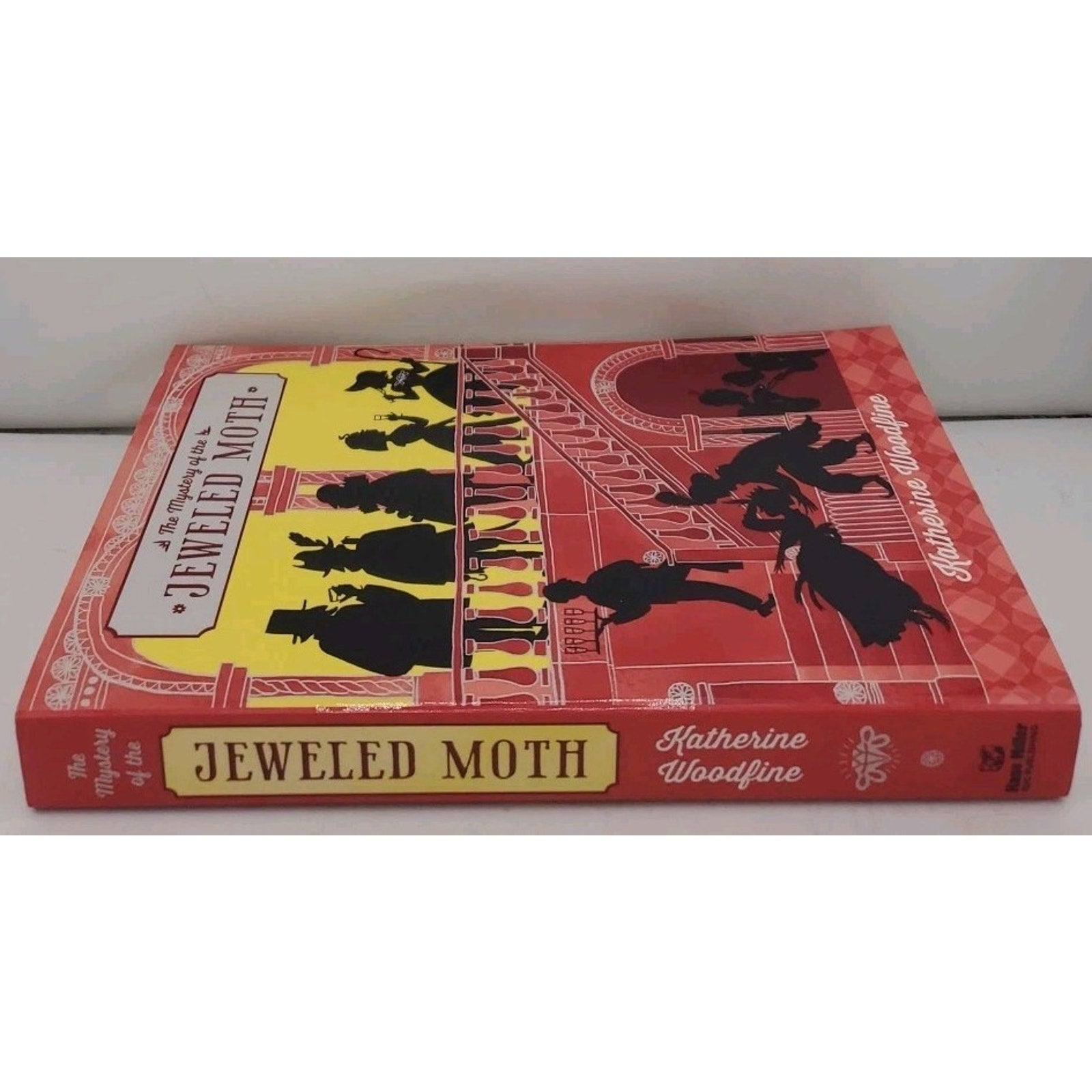 Mystery of the Jeweled Moth by Katherine Woodfine (2017, Trade Paperback)