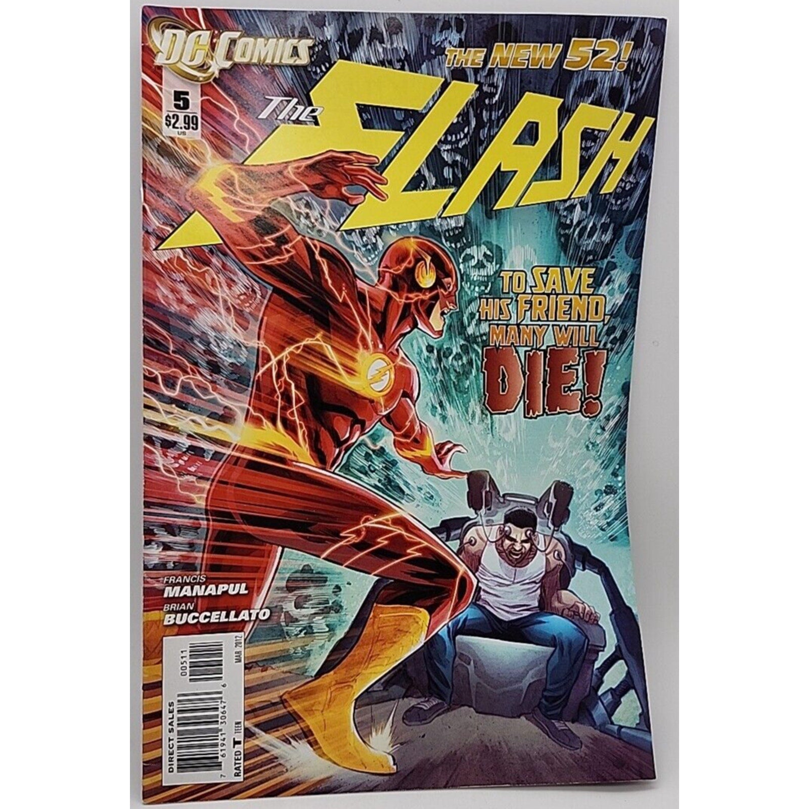 DC Comics The New 52 The Flash #5 Modern March 2012 Comic Book