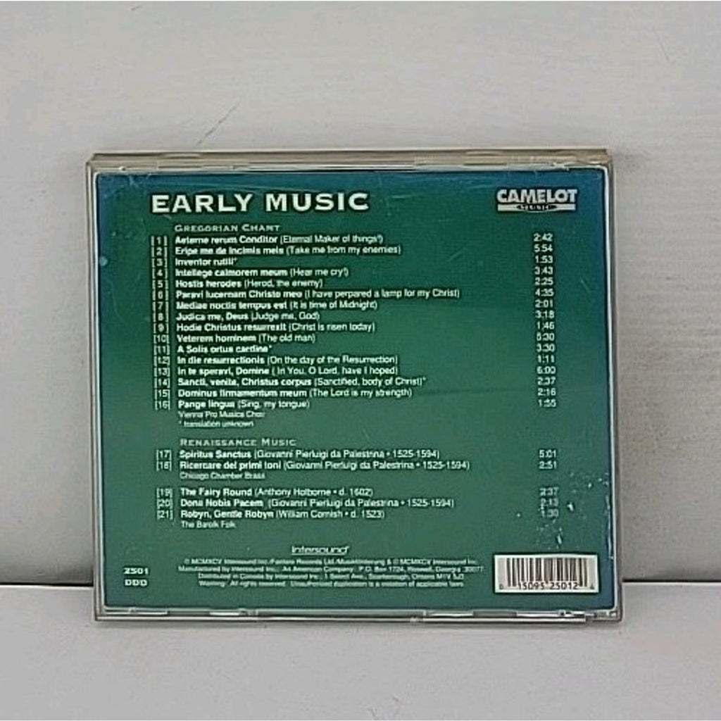Gregorian Chant & Renaissance by Various (CD, 1996)